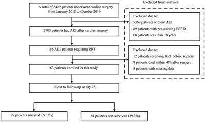 Serum N-terminal Pro-B-type Natriuretic Peptide Predicts Mortality in Cardiac Surgery Patients Receiving Renal Replacement Therapy